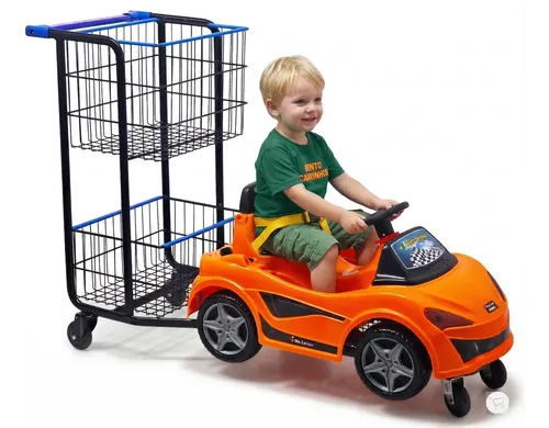 <Jada Toys>Road Rigz キャリアカートラック Carrinho De Supermercado 80l Com Brinquedo Mc Laram | MercadoLivre