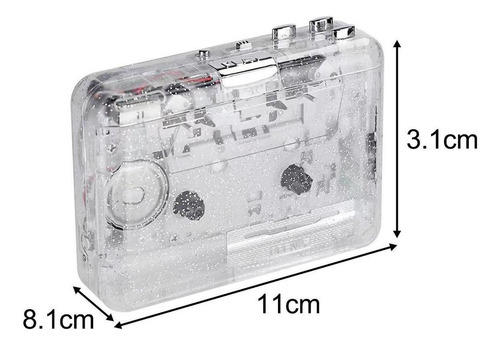 Reproductor De Cassette Walkman Para Entretenimiento,