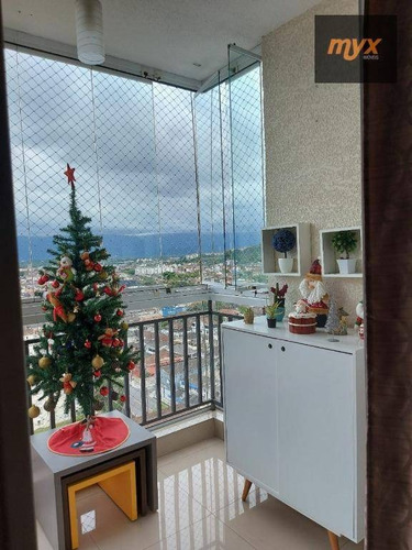Imagem 1 de 16 de Apartamento Com 2 Dormitórios À Venda, 53 M² Por R$ 300.000 - Areia Branca - Santos/sp - Ap6100