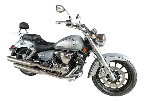Sissy Bar Shineray Denver 250 Arco Baixo Cromado + Brinde