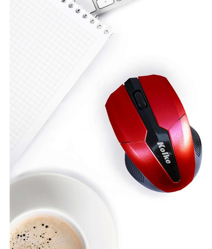 Mouse inalámbrico Kolke KEM-412 plateado