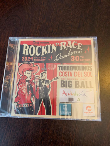 Rockabilly Cd Compilado Del Festival Rockin Race Jamboree  