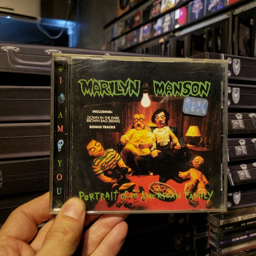 Marilyn Manson Portrait Of An American Family Cd 1997 Arge 