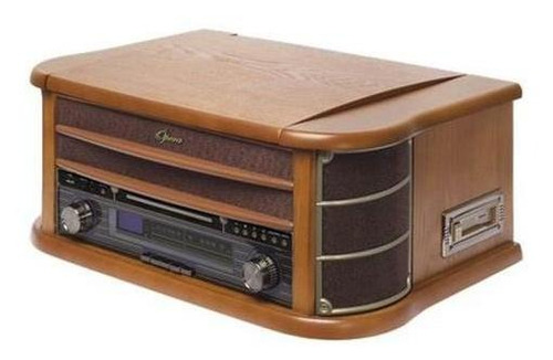 Imagem 3 de 5 de Vitrola Raveo Ópera Bt C/bluetooth Usb Sd Cd K7 Mp3 Fm Aux
