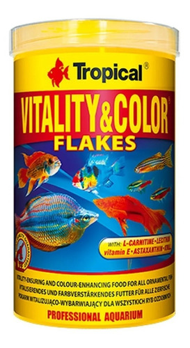 Tropical Vitality & Color Flakes 100g Ração P/ Peixes C/