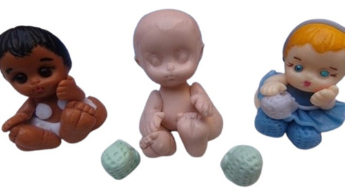Molde Silicone- Bebê Montar Acessórios + Asa Anjo (blk1032)