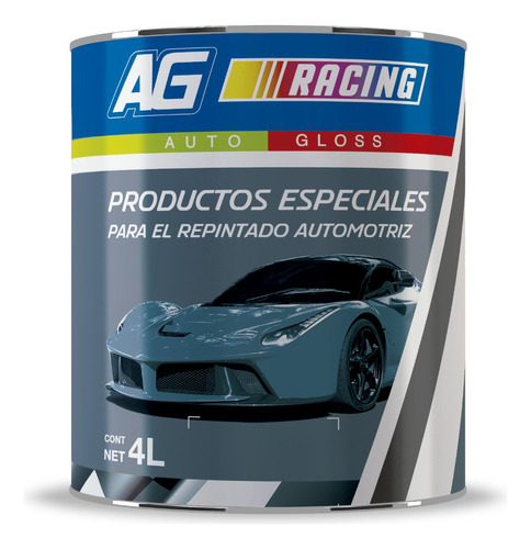 Plaster Automotriz Masilla Automotiva Ag Racing Acuario 4lt 