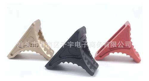 Mini Empuñadura Triangular Aluminio Para Maquetas
