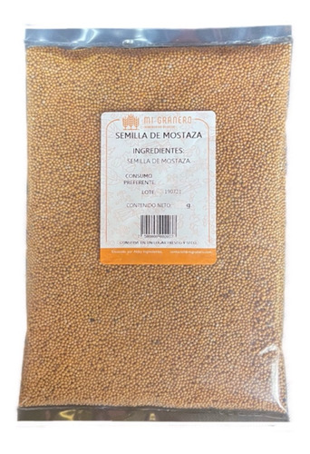 Semilla De Mostaza Granel 100 Gramos Premium