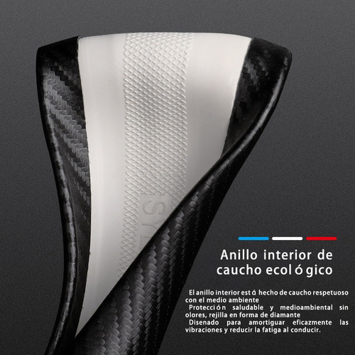. Funda De Volante Redonda De Fibra De Carbono Infiniti