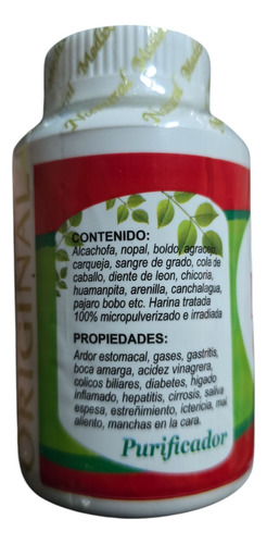Cápsulas Para El Hígado Graso Único