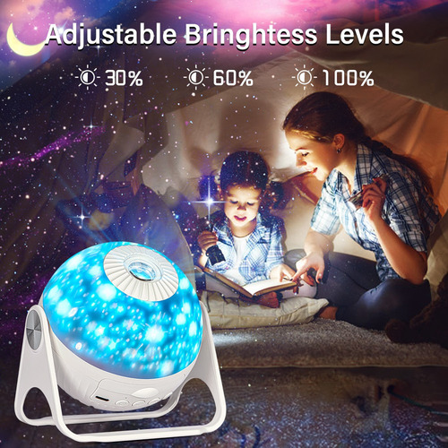 Lbb Lâmpada De Projetor De Estrelas Com Luz Noturna Para