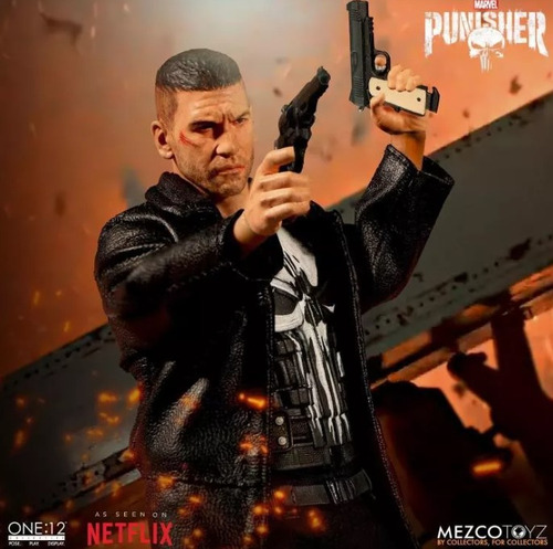 Figura The Punisher Mezco One 12 Marvel Netflix Original
