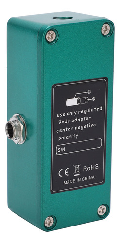 Efecto De Guitarra True Bypass Clean Boost Knob Control Boos