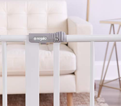 Seguros Regalo Easy Open 47-inch Super Wide Walk Thru Baby G
