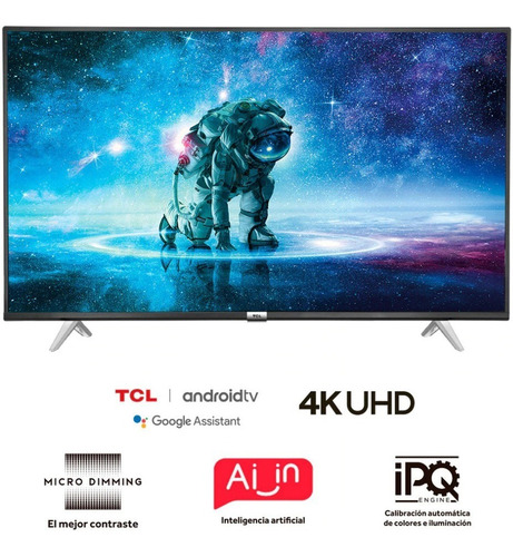 Imagen 2 de 6 de Pantalla Smart Tv Tcl 43 Pulgada 4k Android Tv Led Nueva