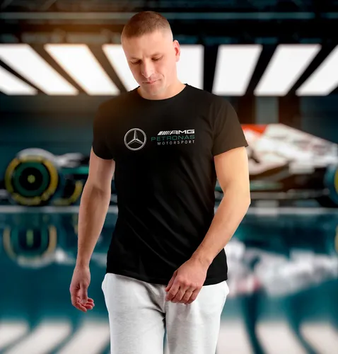 T shirt mercedes benz amg best sale