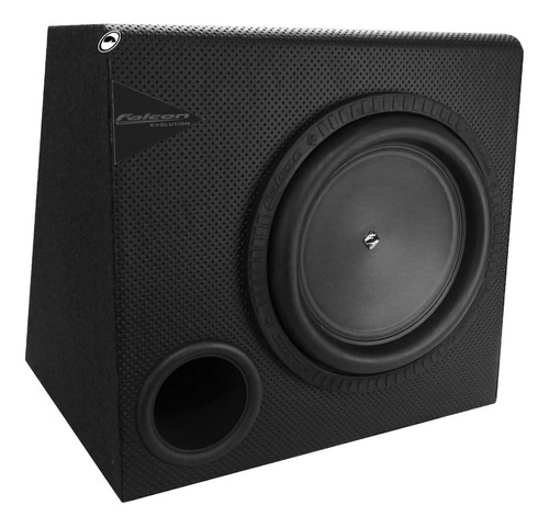 Caixa Subwoofer 10 Automotiva Falcon Cx 10n 250w Rms Dutada