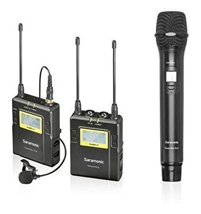 Saramonic Uwmic9 Uhf Wireless Lavalier Sistema De Microfono