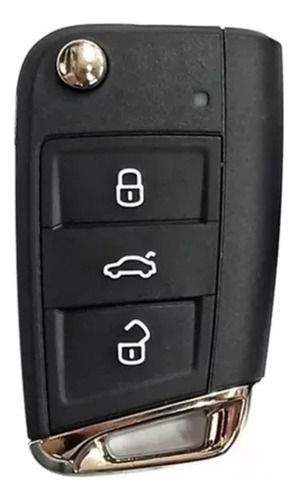 Llave Navaja Volkswagen T-cross Nivus Polo Virtus Original