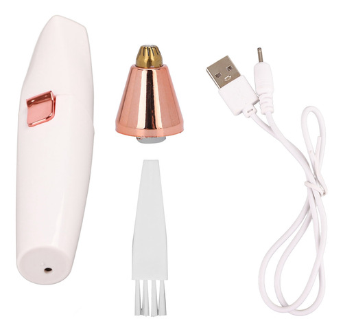 Eliminador De Vello Facial 2 En 1 Recargable Para Cejas, Ind