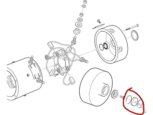 Dr.acces Golf Cart Speed ??sensor Fit Ezgo Pds 2000-up 36v C