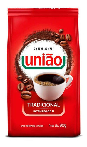 Café Uniao Torrado Moido Pouch 500g Tradicional