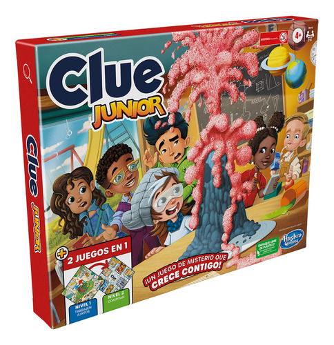 Hasbro Juego Clue Junior Misterio Que Crece Contigo