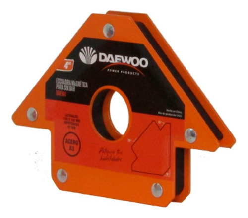 Escuadra Magnética Daewoo 4 Pulgadas Acero A3
