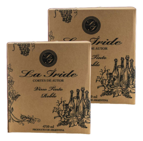 Vino La Iride Corte De Autor Bag In Box 2x4750ml