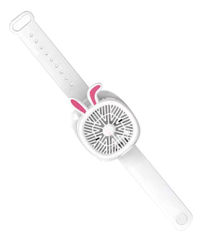 Mini Reloj Con Ventilador, Carga Usb, Recargable, 3 Velocida