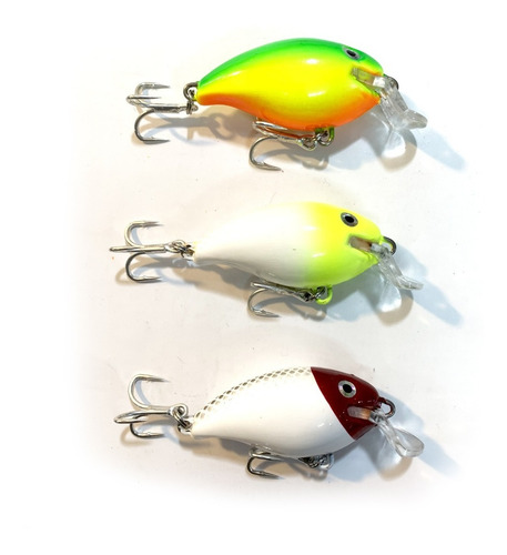 Kit 3 Señuelos Don Kb Chumbinho Paleta Quebrada Pacu Dorado