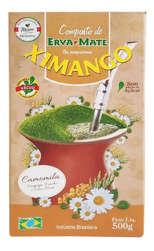 Erva-mate 500g De Chimarrão Composta Ximango Chás Medicinais