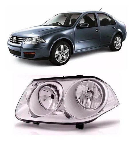 Optica Vw Bora 2008 2009 2010 2011 2012 13 14 2015 Izquierda