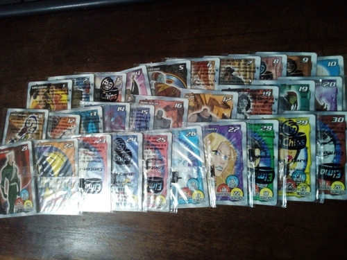 Coleção Lacrada Completa Cards 1 A 30 Wolverine E X-men