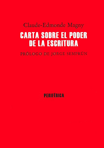 Libro Carta Sobre El Poder De La Escritura Dku