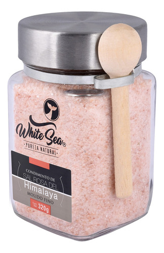 Tarro De Sal Del Himalaya Blanca Molida 320g