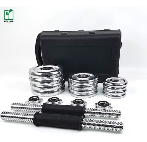 Kit Mancuernas Pesas 20 Kg Gimnasio Ejercicio Gym