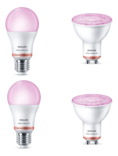 Iluminá Tu Casa Set X 4 Lámparas Philips Smart Led