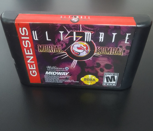 Lote Sega X4 Sonic Shadow Dancer Nba Runark Mortal Kombat (Usado)