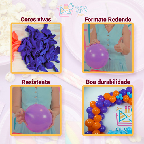 Kit Arco DesconstruĂdo C/ Fita 5m + Bomba Manual - Dino Baby
