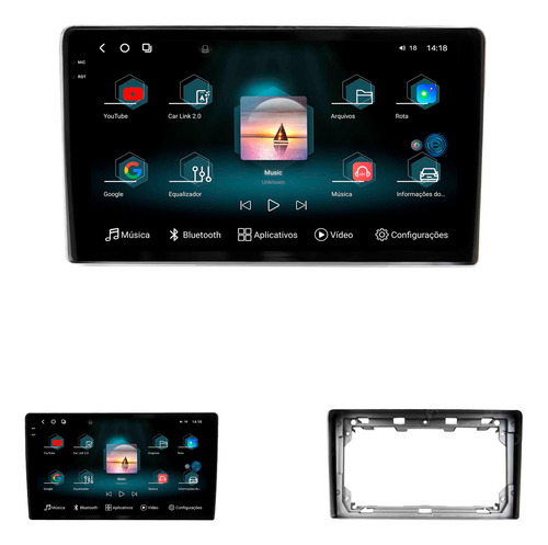 Multimidia Aikon Fóton Bora Fox Spacefox 10/13 12+256gb 9p