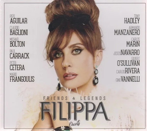 Filippa Giordano / Friends & Legends Duets Cd + Dvd Nuevo.  