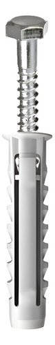 Tarugo Para Ladrillo Hueco Sx10 + Tirafondo 1/4x2 1/4 (25 U)