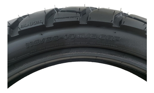 Par Pneu E Câmara 110/90-17 E 90/90-18 Bunker Titan150 Sport