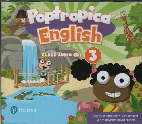 Poptropica English (bri) 3 (formato Audio Cd)