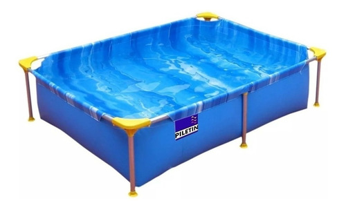 Imagen 1 de 1 de Pileta estructural rectangular Piletin 200x130x40 con capacidad de 1040 litros de 200cm de largo x 130cm de ancho azul