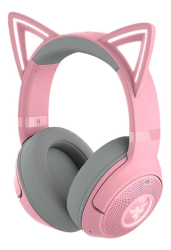 Auricular Razer Kraken Kitty V2 Bt Bluetooth 5.2 Rgb Orejas