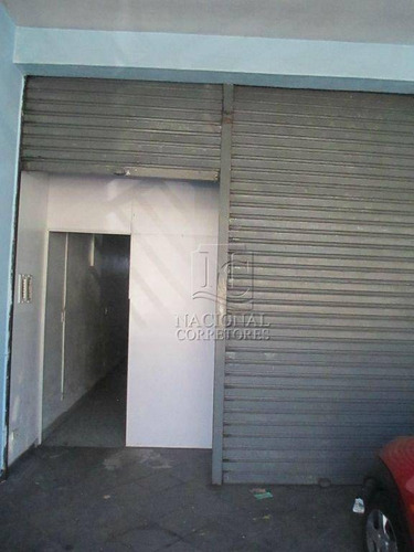 Salão Para Alugar, 113 M² Por R$ 2.600,00/mês - Jardim Utinga - Santo André/sp - Sl0214