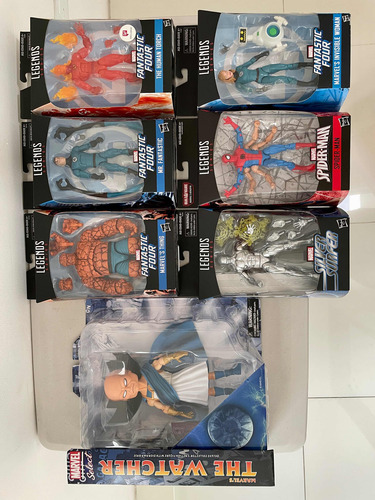 Marvel Legends Y Select 4 Fantásticos Silver Surfer Vigilant (Usado)